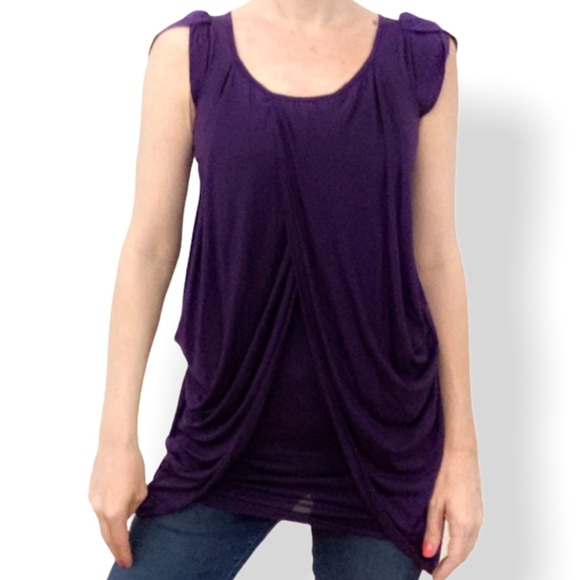 TED BAKER Short sleeve Tunic Top size 2 - Picture 3 of 7